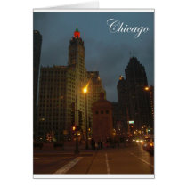 Chicago in December cards