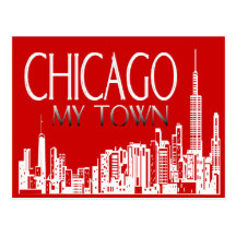 Chicago My Town Postcards