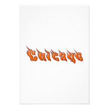 Chicago Personalized Invitations