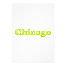Chicago Personalized Invite