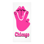 Chicago Pink rack cards