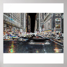 Chicago Rush Hour Poster