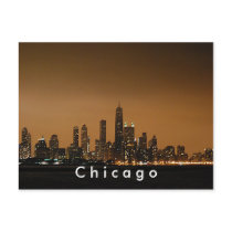 Chicago Skyline at the John Hancock Centre Postcards