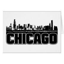 Chicago Skyline Greeting Cards