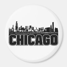 Chicago Skyline Magnet
