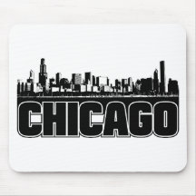 Chicago Skyline Mouse Mat
