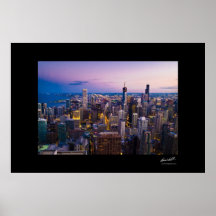 Chicago Skyline Poster
