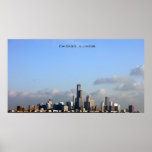 Chicago Skyline Poster