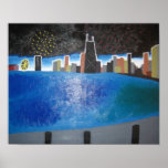 Chicago Skyline posters