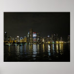 Chicago skyline posters