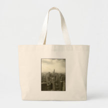 Chicago Skyline Tote Bags