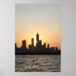 Chicago Sunset Print