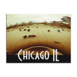 chicago - the bean postcards