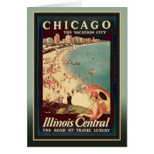 Chicago the Vacation City Greeting Cards