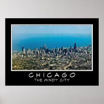 CHICAGO - THE WINDY CITY POSTERS