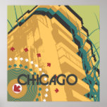 Chicago Travel Poster