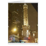 Chicago Water Tower Greeting Card