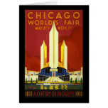 Chicago world's fair greeting card