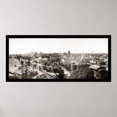 Chicago Worlds Fair Photo 1893 Posters by lc_panoramicphotos