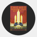 Chicago world's fair sticker