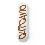 Chicano tag skateboards