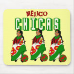 Chicas futbol Mexicana - Mexico Mousepad