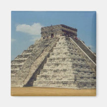 Chichen Itza Refrigerator Magnets