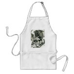 Chick-a-Dee  - block print aprons