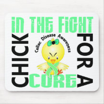 Chick In The Fight Celiac Disease Mousemat