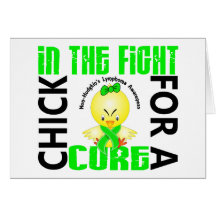 Chick In The Fight Non-Hodgkin's Lymphoma Greeting Card