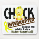 Chick Interrupted 2 Bladder Cancer mousepads