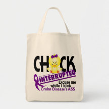 Chick Interrupted 2 Crohn's Disease Bags