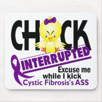 Chick Interrupted 2 Cystic Fibrosis mousepads