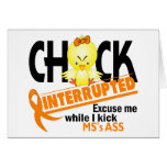 Chick Interrupted 2 MS Greeting Cards