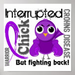 Chick Interrupted 3 Crohn's Disease posters