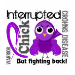 Chick Interrupted 3 Crohn's Disease t-shirts