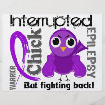 Chick Interrupted 3 Epilepsy Flyers