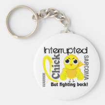 Chick Interrupted 3 Sarcoma Key Chain
