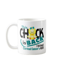 Chick Is Back Cervical Cancer Mugs