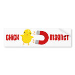Chick Magnet! bumper stickers