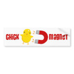 Chick Magnet bumper stickers
