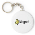 Chick Magnet keychains