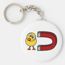 Chick Magnet Keychains