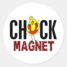 Chick Magnet Sticker