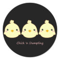 Chick 'n Dumpling Stickers