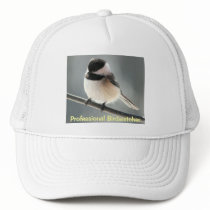 Chickadee Birdwatcher Mesh Hat