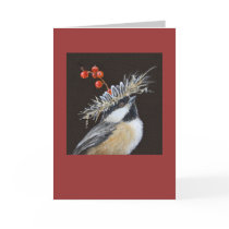 chickadee card