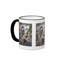 Chickadee In the Fall Mug