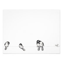 Chickadee Invitation