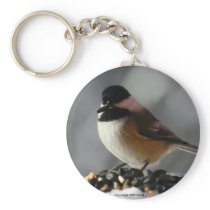Chickadee Keychain